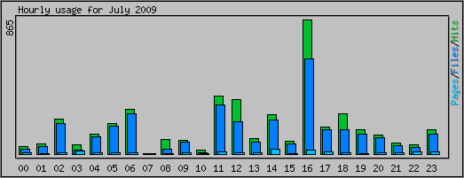 Hourly usage