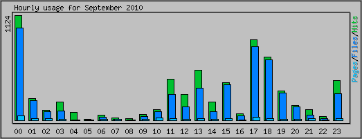 Hourly usage