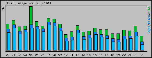 Hourly usage