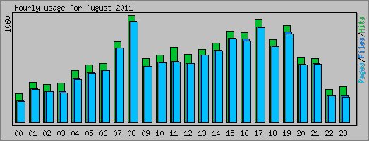 Hourly usage