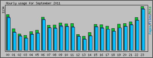 Hourly usage