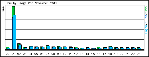 Hourly usage