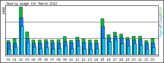 Hourly usage