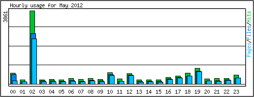 Hourly usage