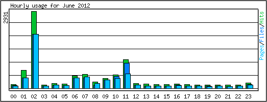 Hourly usage