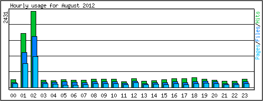 Hourly usage