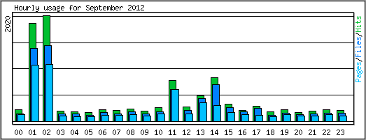 Hourly usage