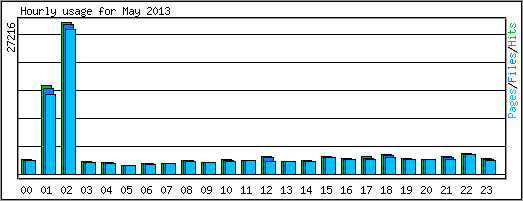 Hourly usage