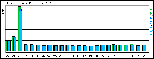 Hourly usage