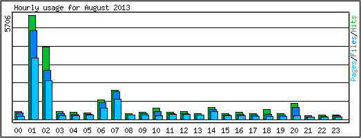 Hourly usage