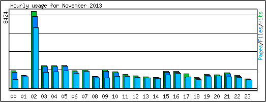 Hourly usage