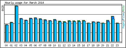 Hourly usage