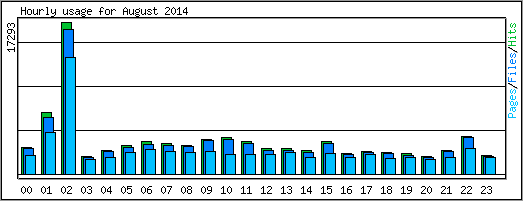 Hourly usage