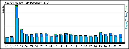 Hourly usage