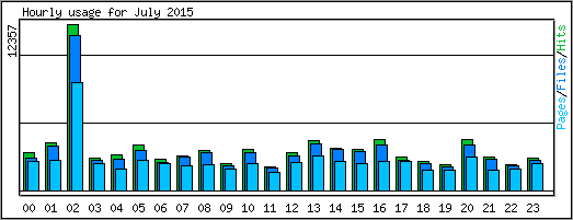 Hourly usage