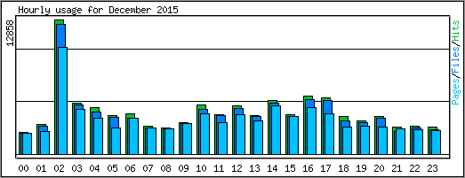 Hourly usage