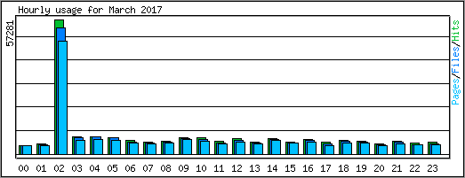 Hourly usage