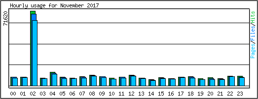 Hourly usage